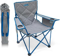 ALPS Mountaineering King Kong Camping Chairs for Adults with Mesh Cup Holders and Pockets, Built Durable and Reliable with Compact Foldable Steel Frame