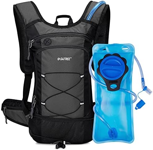 G4Free Hydration Backpack Pack with 2L BPA Free Bladder for Outdoor