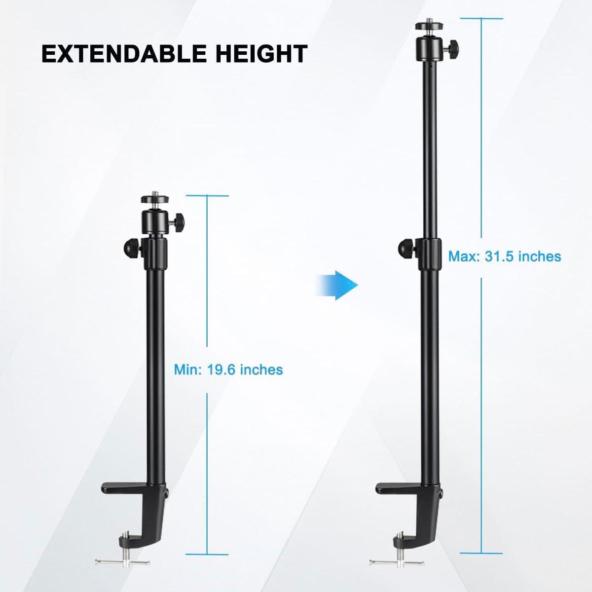 Camera Desk Mount Overhead Camera Stand for Desk