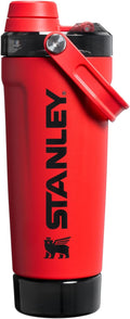 STANLEY Vitalize Shaker Bottle, 20 oz, Chili Black
