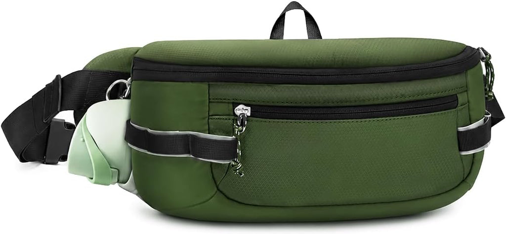 TOPEAST Fanny Pack 5L Large Capacity Waist Pack with Water Bottle Pocket