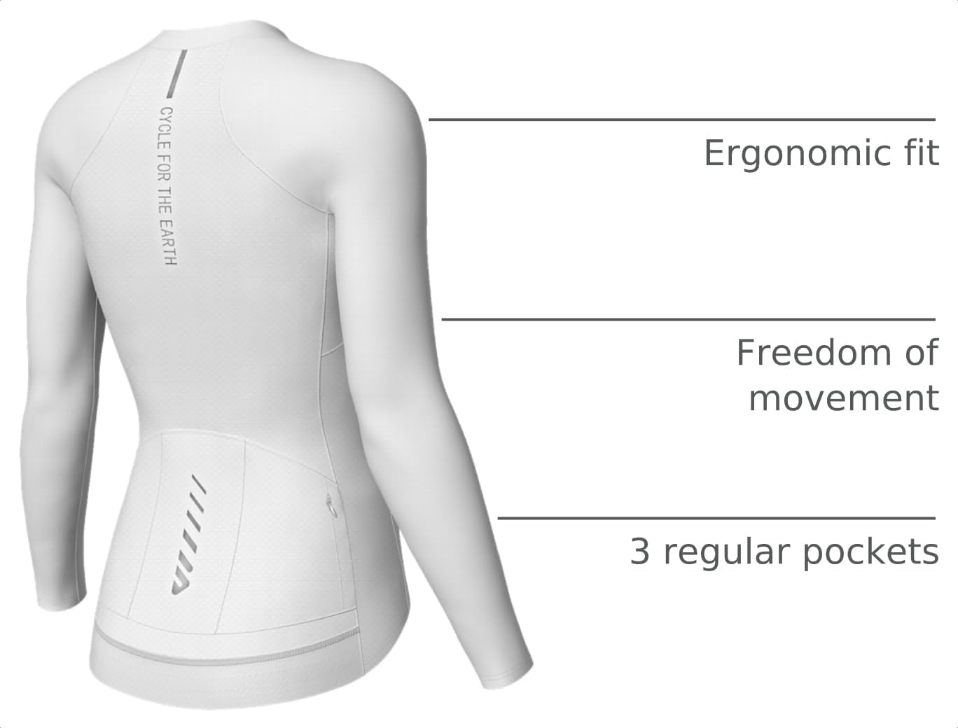 Wulibike Cycling Jersey Women Long Sleeve,Bike Shirts for Women Biking Tops Breathable Cycle Jerseys with 4 Pockets