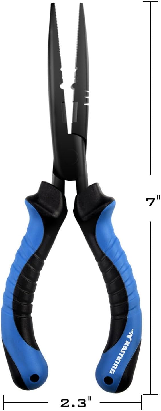 KastKing Intimidator Fishing Pliers, Saltwater Resistant Fishing Gear