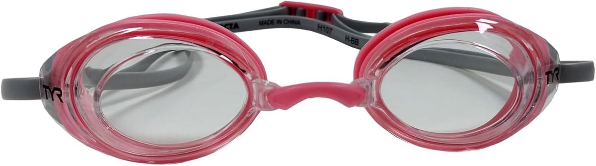 TYR Vecta Racing Swim Goggles - Adult Swimming Goggles for Men and Women - Anti-Fog, UVA/UVB Protection, Watertight