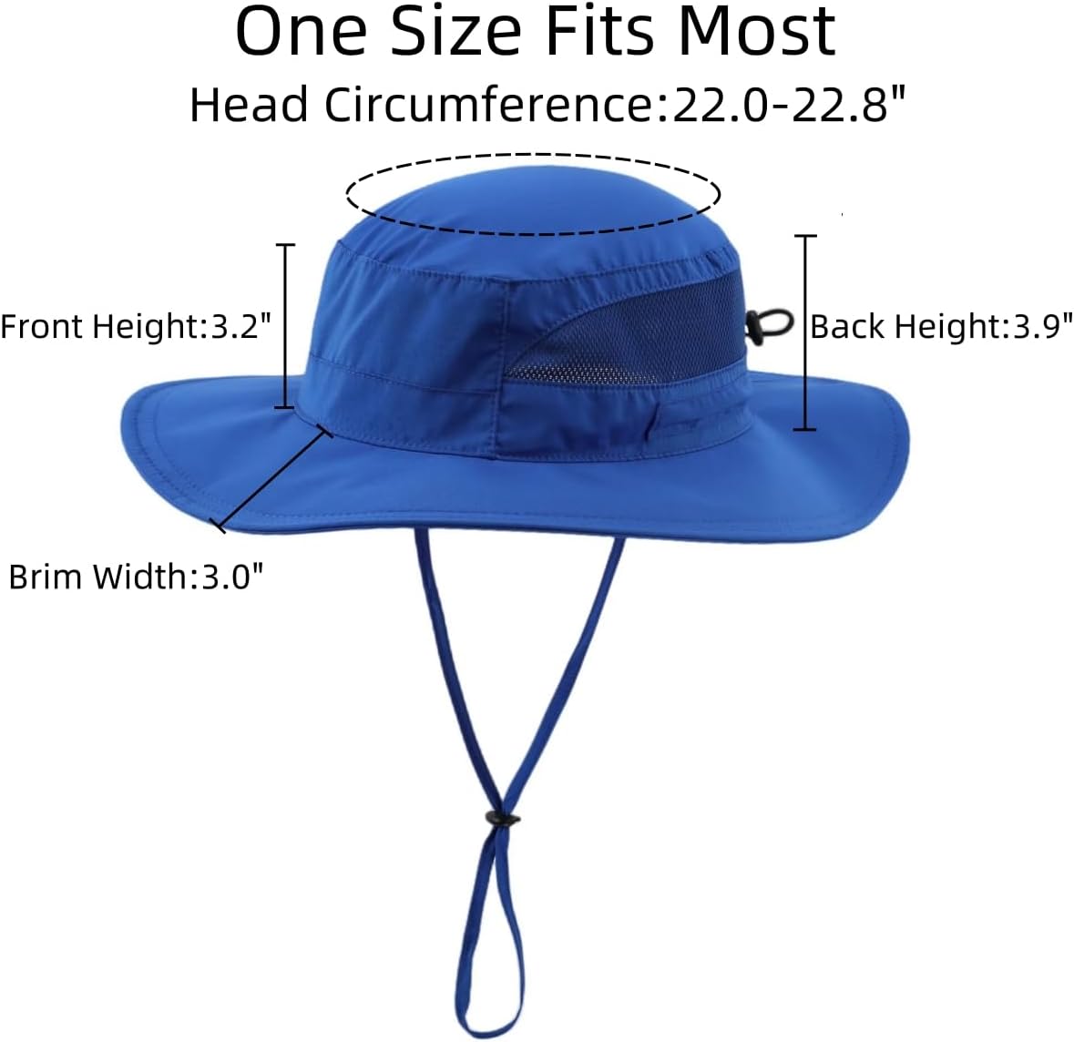 Connectyle Women's UPF 50+ Sun Hat UV Protection Wide Brim Bucket Hat Summer Beach Hats Fishing Hiking Outdoor Safari Hats