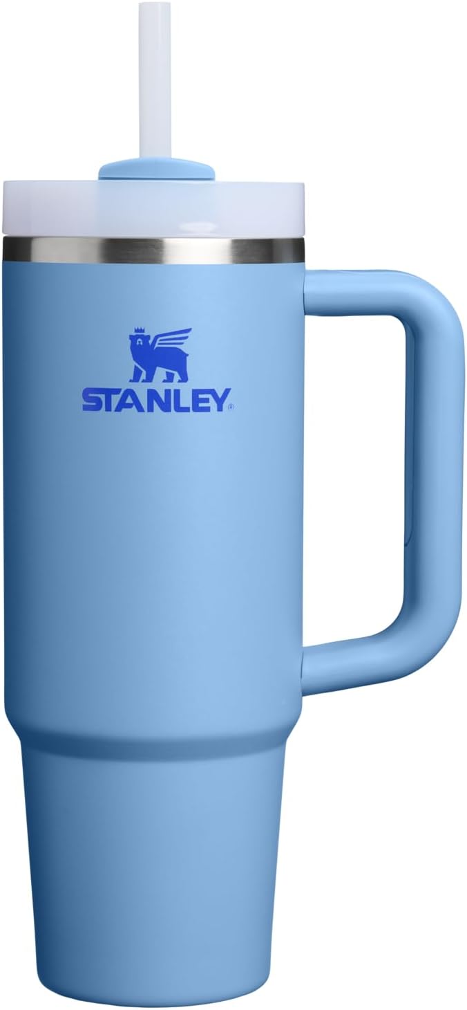 STANLEY Quencher H2.0 Flow State Tumbler, 30 oz, Blue Sky