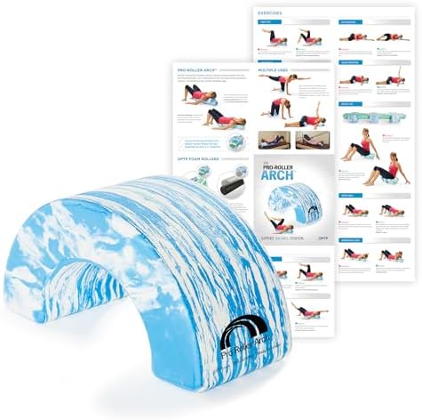 OPTP PRO-Roller Arch – Foam Roller Support, For Half-Round & Round Rollers