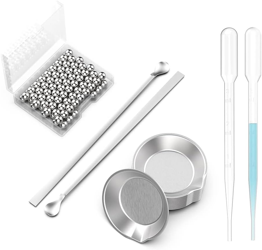 DIYESMART 12pcs Paint Tray, 2pcs Paint Stirrer and 10pcs 3ml Pipette Eyedroppers Suit for Airbrush Painting, DIY Art Craft Painting, Model Painting, Hobby Paint Building Tools, Lightweight…
