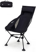 MOBI GARDEN 400Lb High Back Camping Chair, Portable Chair for Adults