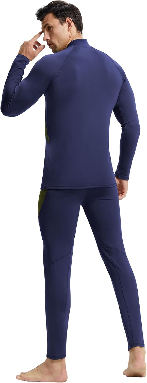 Mens Thermal Underwear Long Johns Set Cold Weather Hunting Base Layer