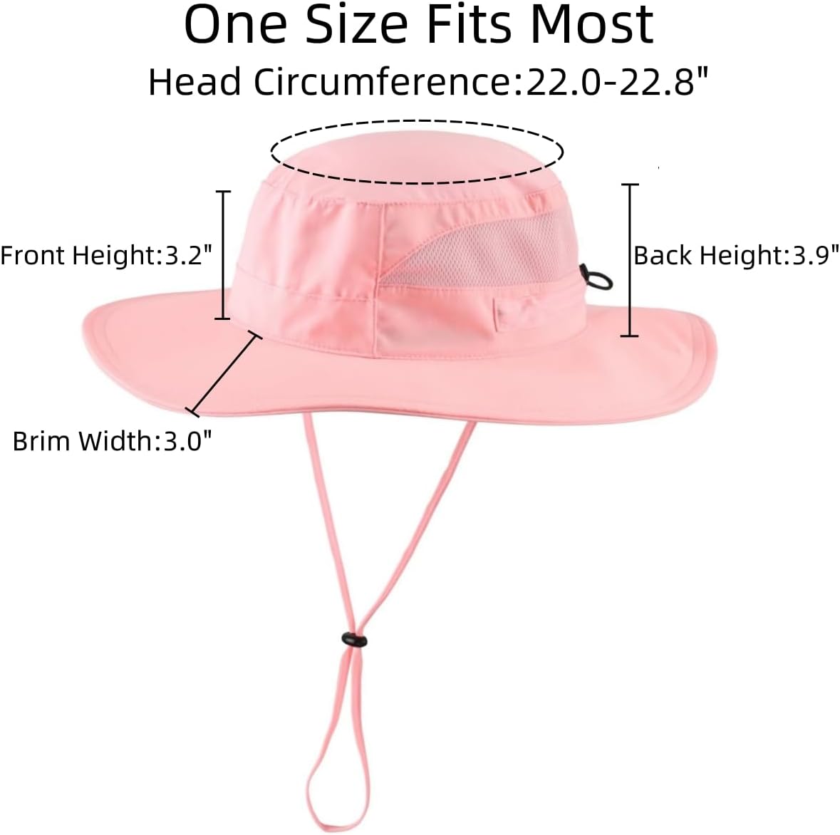 Connectyle Women's UPF 50+ Sun Hat UV Protection Wide Brim Bucket Hat Summer Beach Hats Fishing Hiking Outdoor Safari Hats
