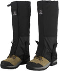 Gaiters for Hiking Waterproof, Leg Gaiters, Lightweight Shoe Gaiters for Men Women, Dirt-Proof Ripstop Hiking Gaiters, Breathable Boot Gators for Hunting