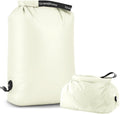 Travel Compression Laundry Bag for Dirty Clothes, Pump-Free Vacuum Space Saver Bag, Reusable Waterproof Wet Dry Bag, Travel Laundry Bag for Luggage, Packing, Suitcase (1 Pcs)（White, L)