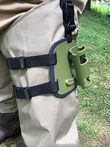 Deluxe Hip Fishing Rod Holder Wearable Hands Free Rod Accessory Compatible with All Poles, Including Fly Fishing Chase Gear Solutions