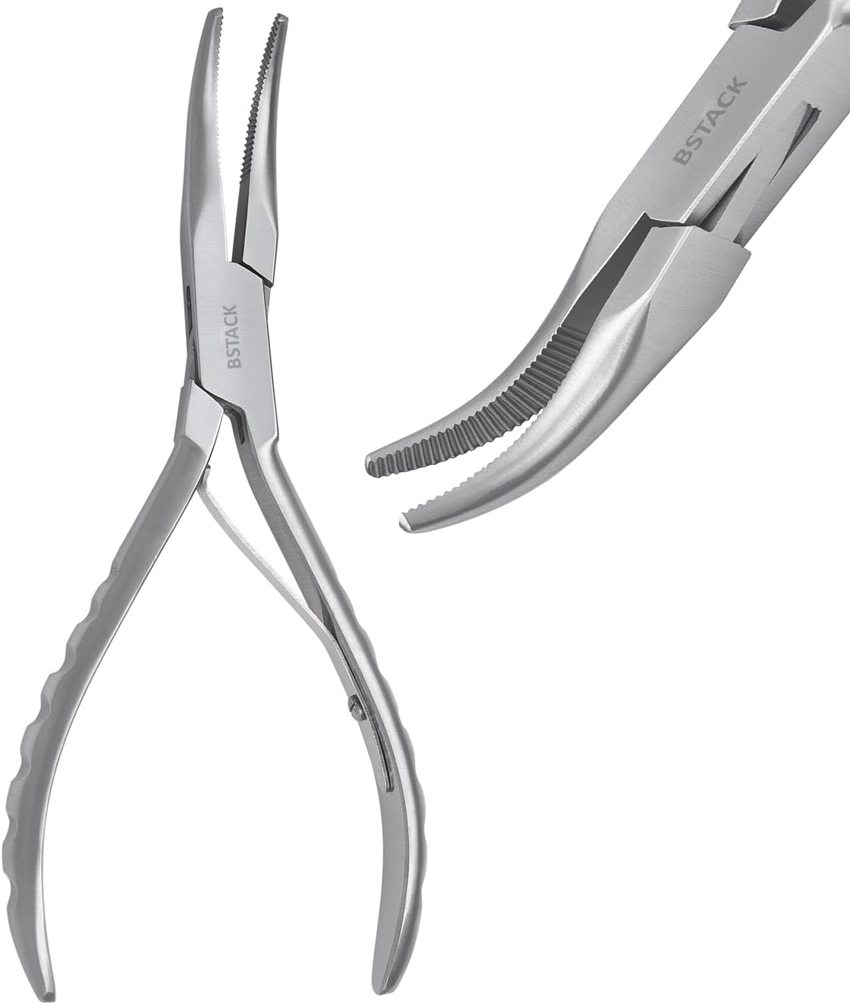 Fish Bone Pliers 6.5” Stainless-Steel Needle Nose Plier with Non-Slip Grip Japanese made Dishware Safe Food Grade Fish Deboning pliers for Plucking & Pulling Fish Pin bones.