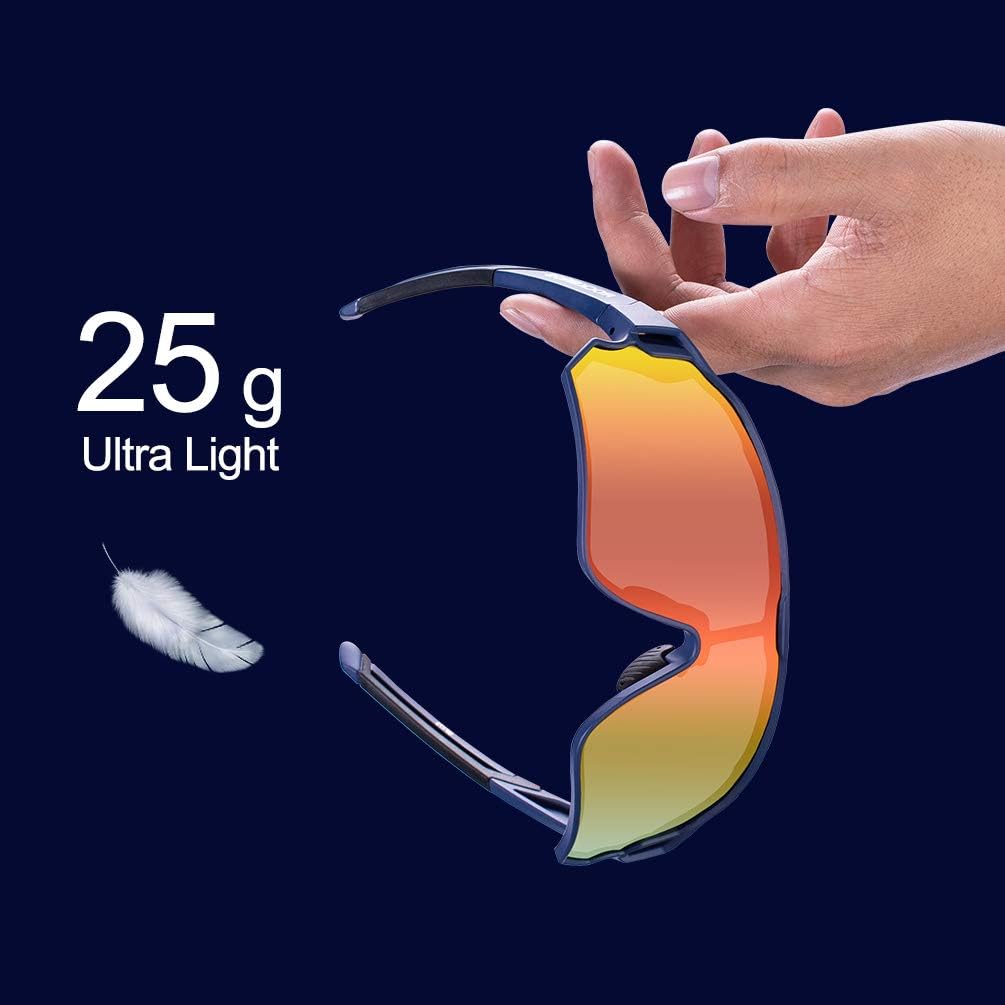 ROCKBROS Polarized Sports Sunglasses Anti-Glare HD Cycling Sun Glasses