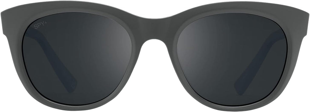 Spy Optic Boundless, Round Cat-Eye Sunglasses, Color and Contrast Enhancing Lenses