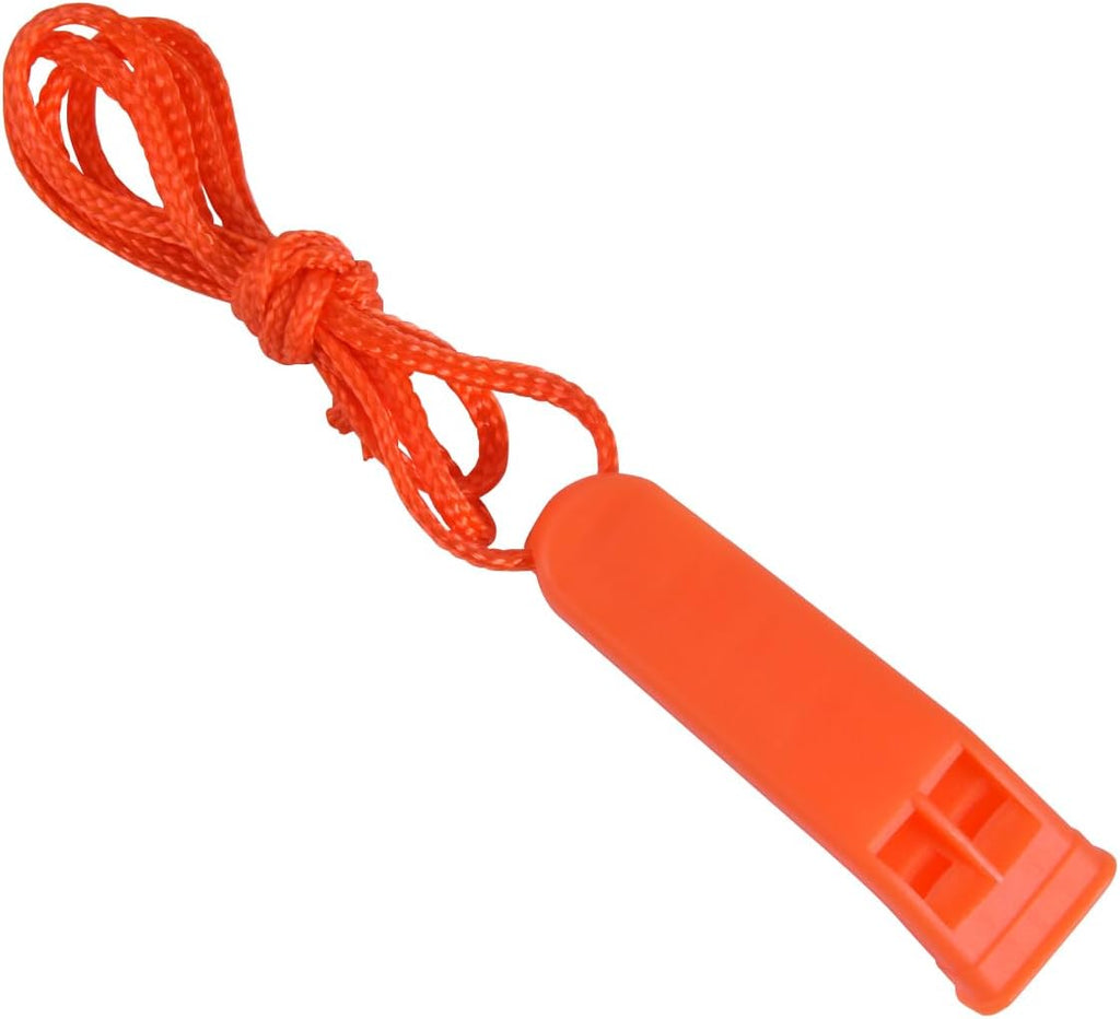 12/24/36/60 Pack Emergency Whistles Safety with Lanyard 120db Loud Survival Rescue Signaling for Kayak Life Vest Jacket Boating Fishing Boat Camping Hiking Hunting Lifeguard Outdoor