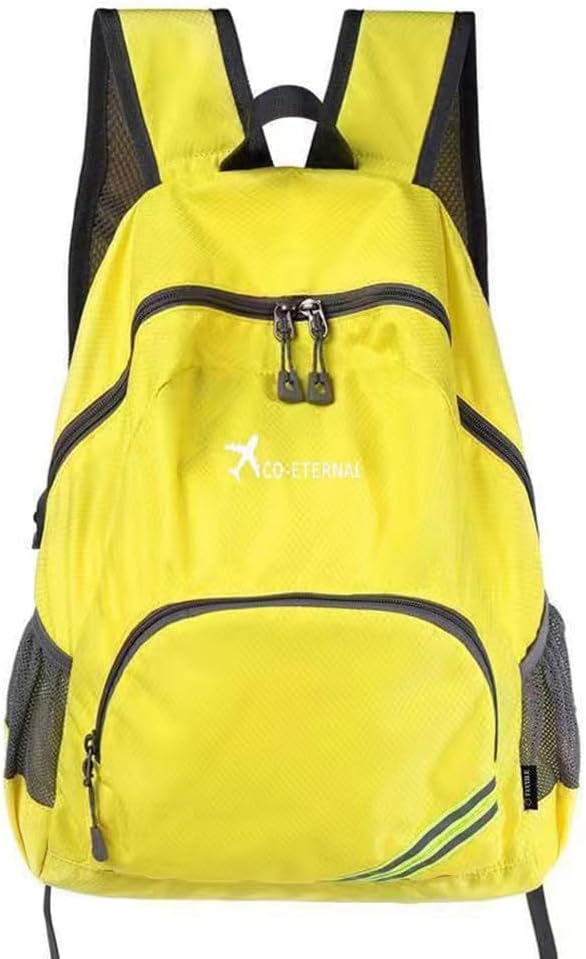 Geboldil Men's and women's waterproof backpack traveling backpack green3
