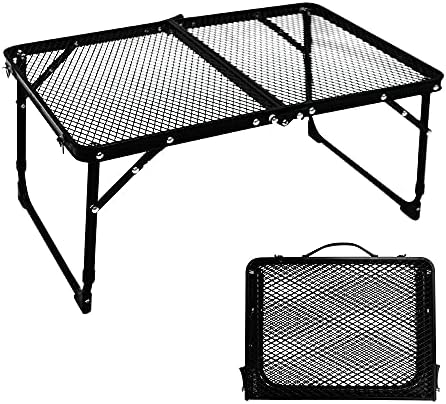 Foldable Camping Table - Small, Portable, Adjustable, Picnic & Beach Table