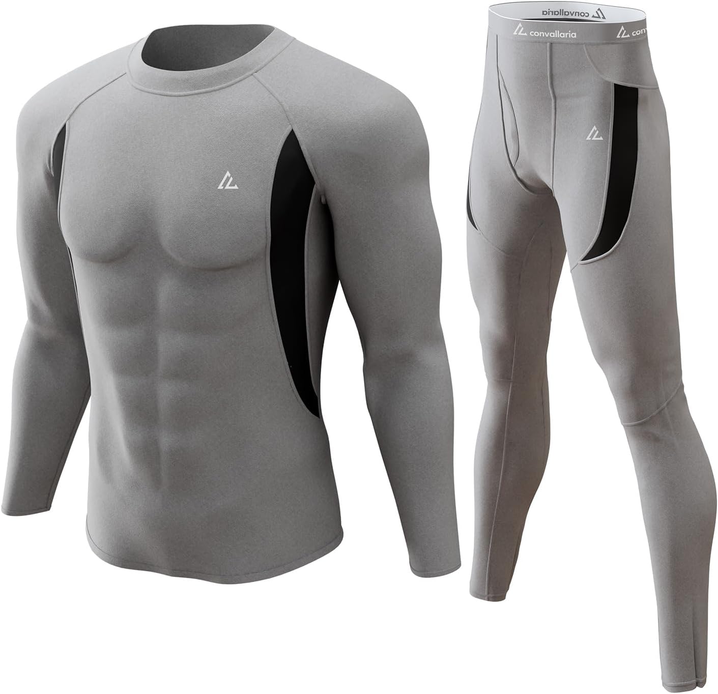 Mens Thermal Underwear Long Johns Set Cold Weather Hunting Base Layer