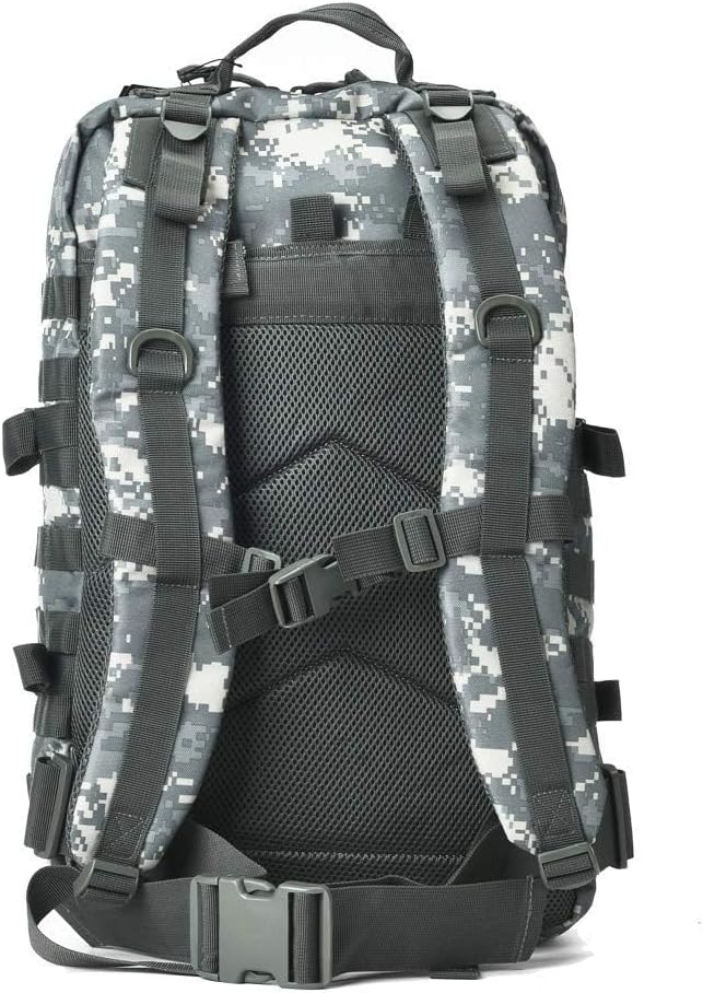 REEBOW GEAR Military Tactical Backpack Large Army 3 Day Assault Pack Molle Bag Backpacks (ACU Camo)