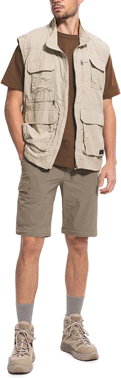 Moosehill Men's Hiking Pants: Convertible Quick-Dry