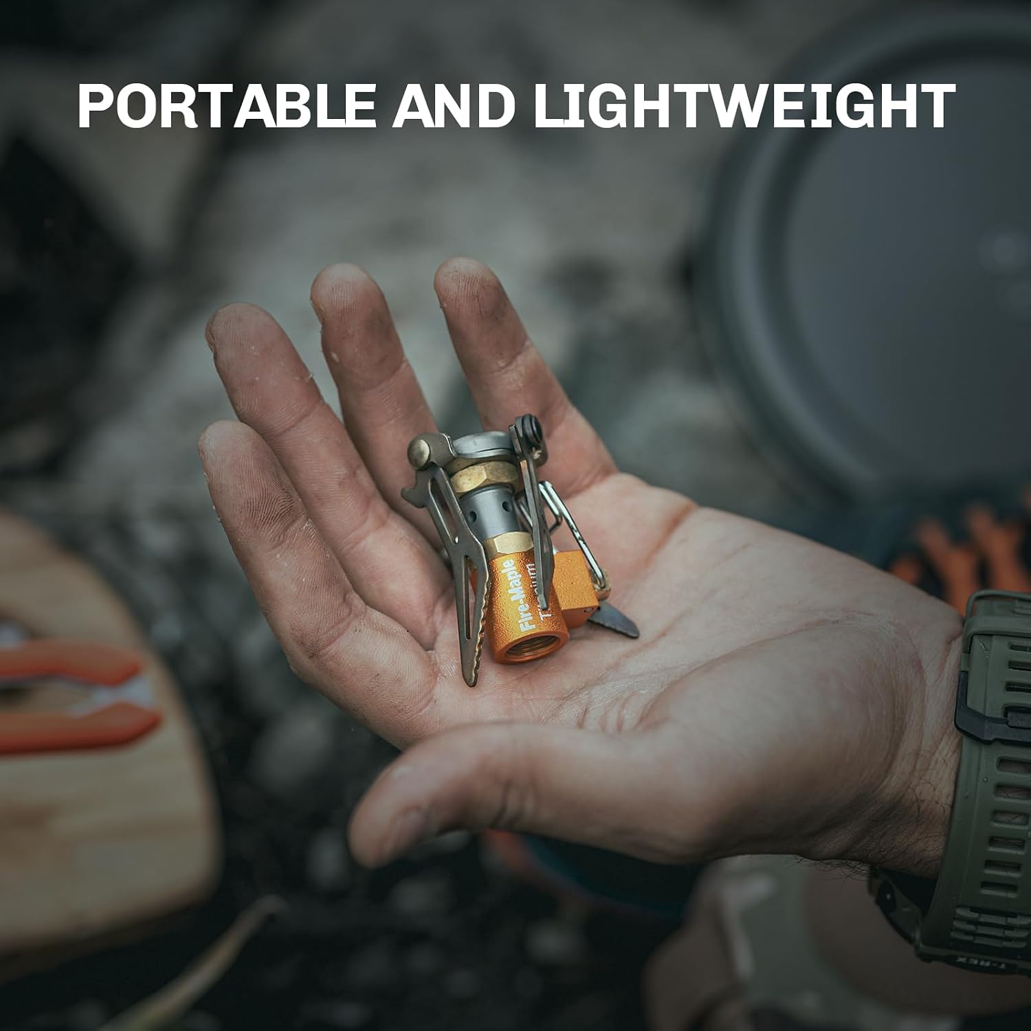 Fire-Maple FMS-300T Portable Camping Stove Ultra Light Titanium Gas Stove