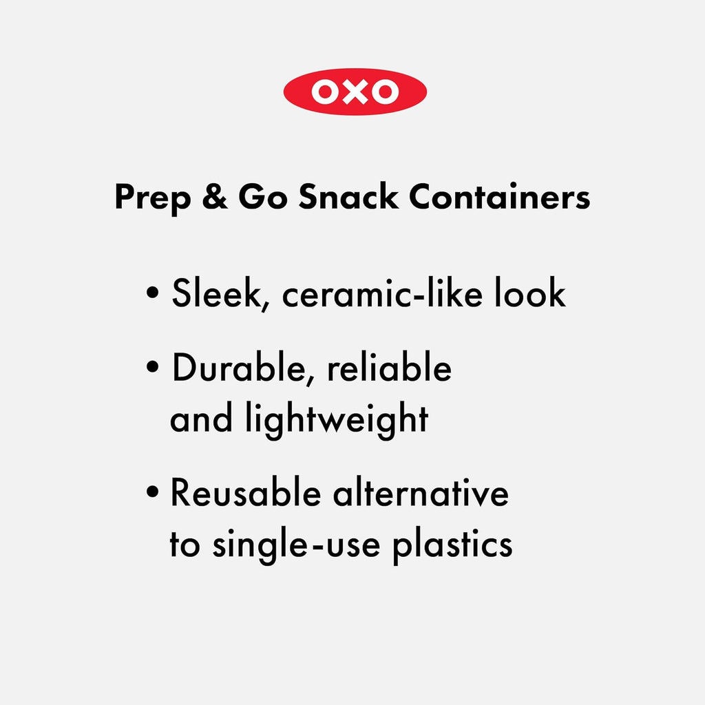 OXO Good Grips Prep & Go Slim Container with Removable Divider - Ocean Blue