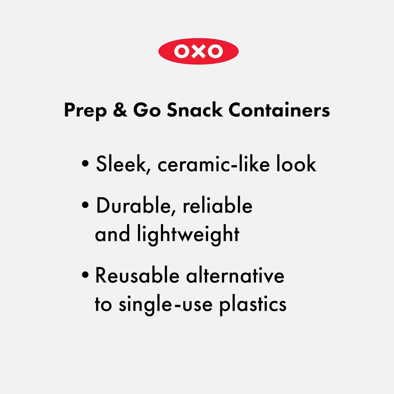 OXO Good Grips Prep & Go Slim Container with Removable Divider - Ocean Blue