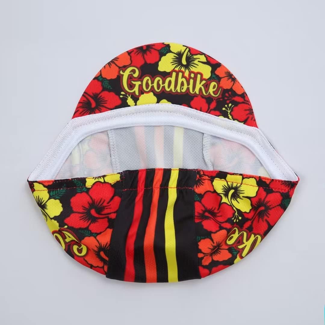 Man's Cycling Cap - Polyester Road Cycling Hat-Under Helmet - Cycling Helmet Liner Breathable&Sweat Uptake