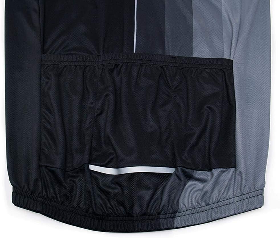 MOXILYN Cycling Jerseys Men Set Bike Clothing for Men Long Sleeve Bike Jacket and Cycling Bibs Pants with 20D Gel Pad