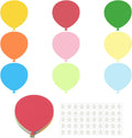 PATIKIL Balloon Cutouts, 45 Pack Paper Balloons, Colorful Balloon Cutout for Classroom Decoration DIY Craft Project, Assorted Color
