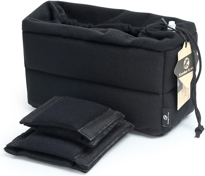 Koolertron Shockproof Camera Bag Insert with Adjustable Dividers