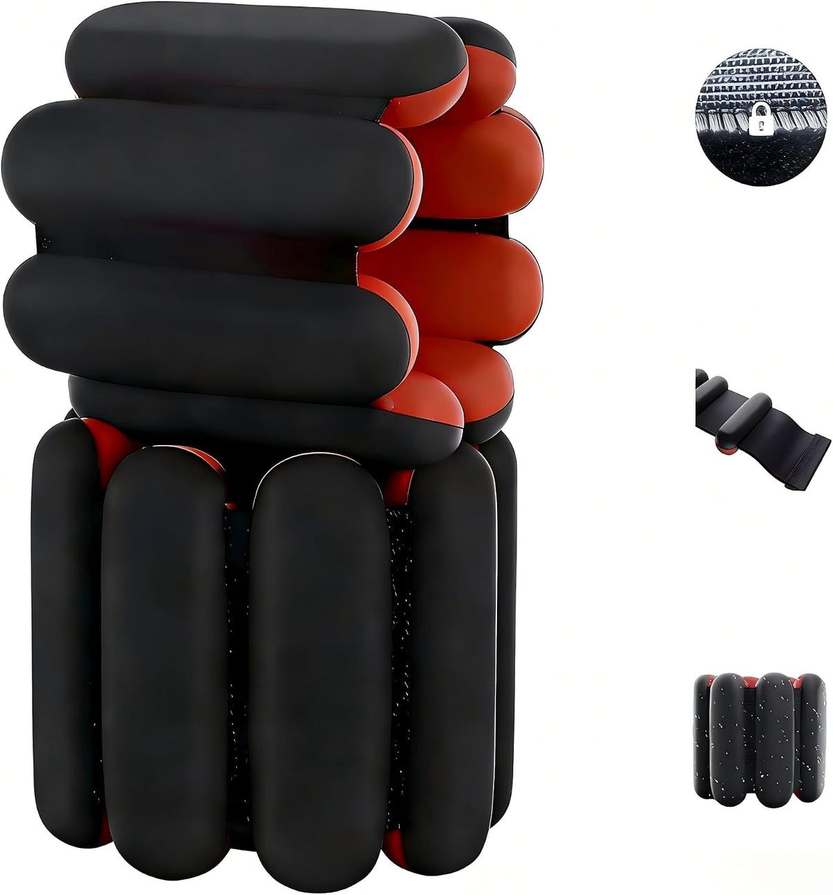Ankle weights for women wrist weight: Adjustable ankle & wrist weights 2lbs(1lb each) for Pilates & Yoga exercise - Hand & Leg weights for women at home