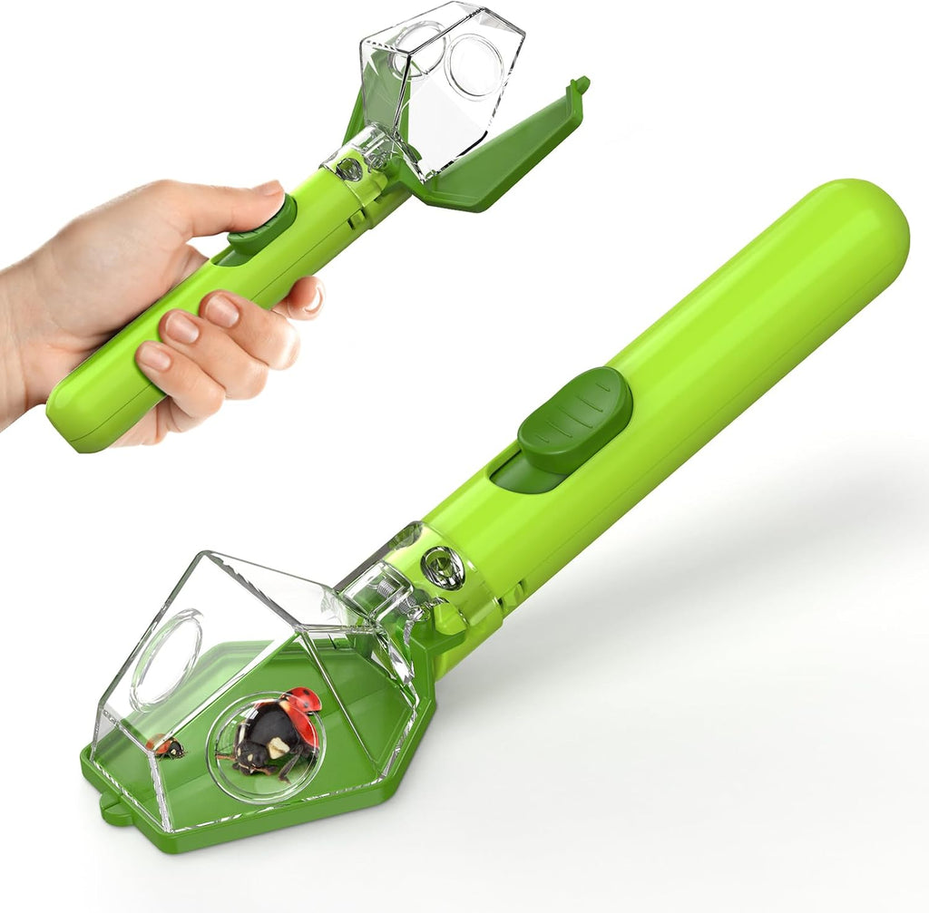 2PCS Bug Catcher for Kids with 6X Magnifier, STEM Educational Learning Toys
