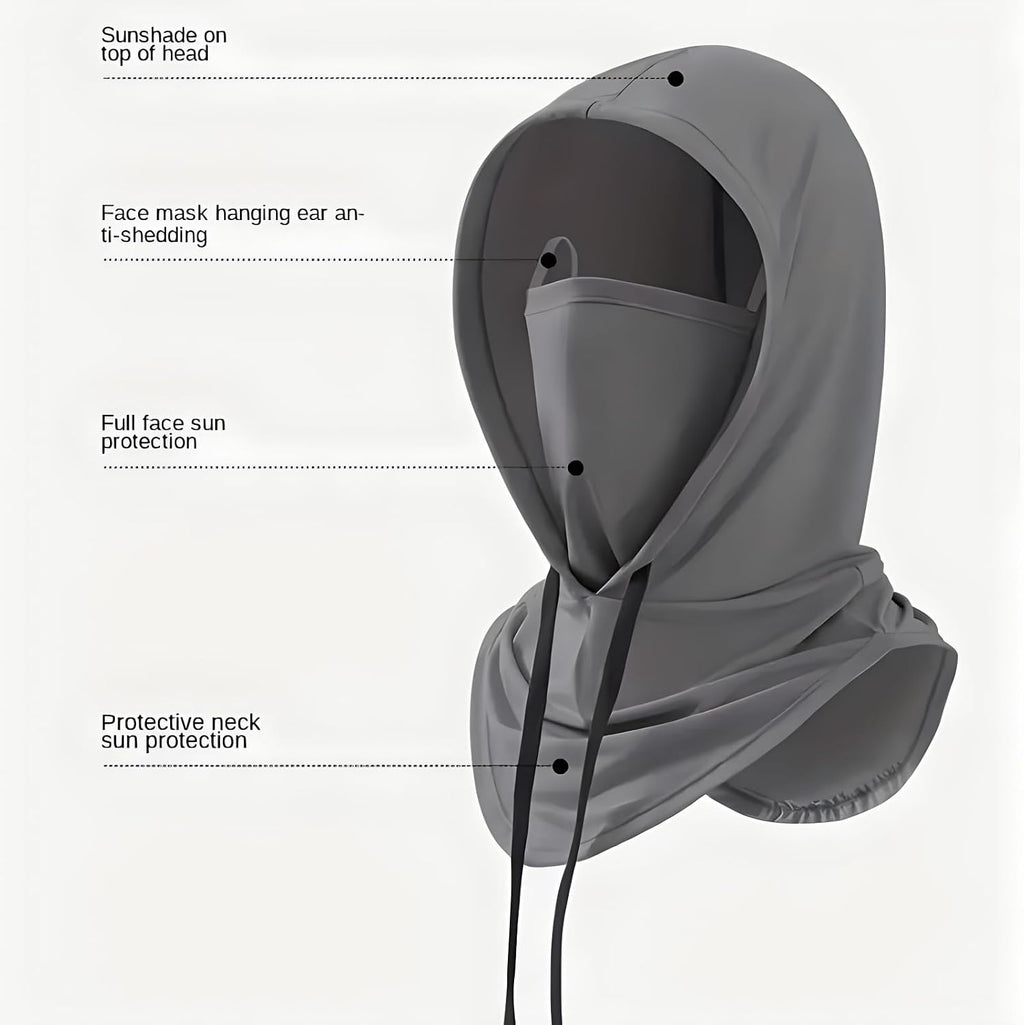 3 Pack Balaclava Sun UV Protection Hood Breathable Full Head Mask Face Cover for Men Women Motorcycle Cycling Fishing