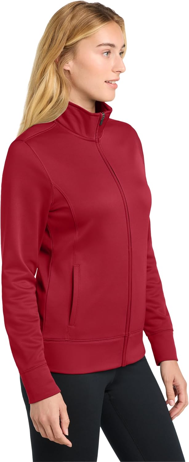 SPORT-TEK Women's Sport-Wick Fleece Full Zip Jacket