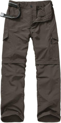linlon Boy Scout Pants Hiking Mens Convertible Zip Off Safari Fishing