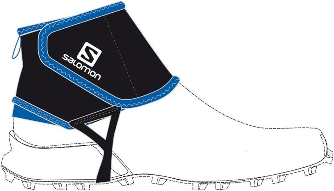 Salomon Unisex Trail Gaiters High, Overshoe Gaiters for Trail Debris Protection