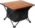 ROCK CLOUD Portable Camping Table Ultralight Aluminum Camp Table with Storage Bag Folding Beach Table for Camping Hiking Backpacking Outdoor Picnic, Small