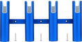 Aluminium Wall-Mounted Fishing Rod Holder for Boat, Garage & Marine - Holds Rods & Poles