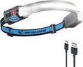 Smiling Shark TD-0123-S Headlamp 2400mAh Rechargeable Ultra-Bright 1 Pack
