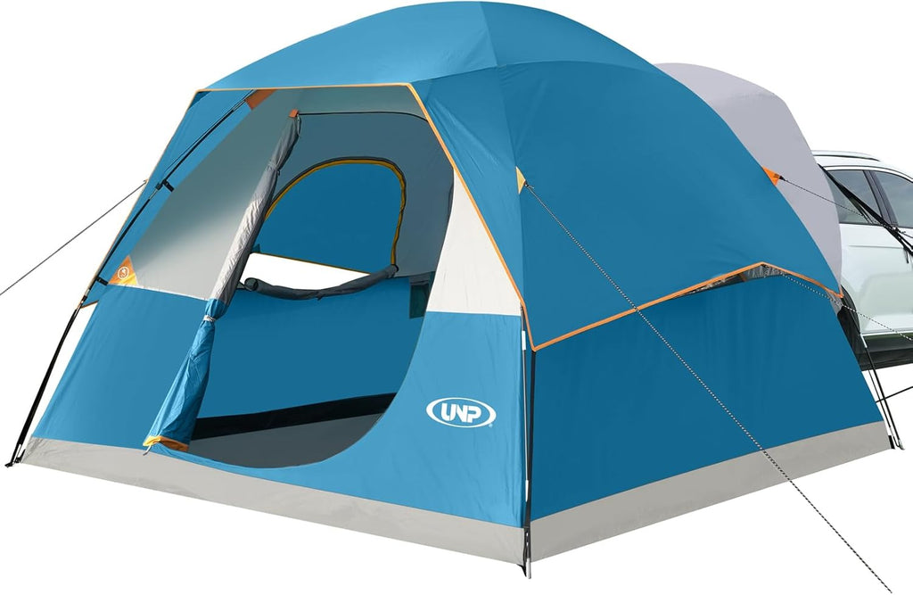 UNP SUV Dome Tent for Camping Outdoor 6 Person Car Camping Tent