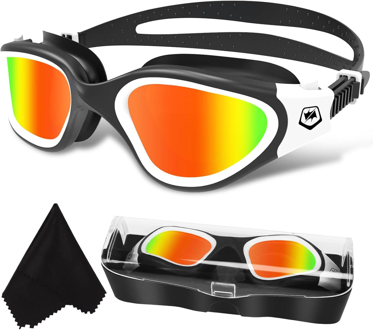 WIN.MAX Swimming Goggles Swim Pool Goggles Anti Fog Anti UV No Leakage Clear Vision for Men Women Adults Teenagers