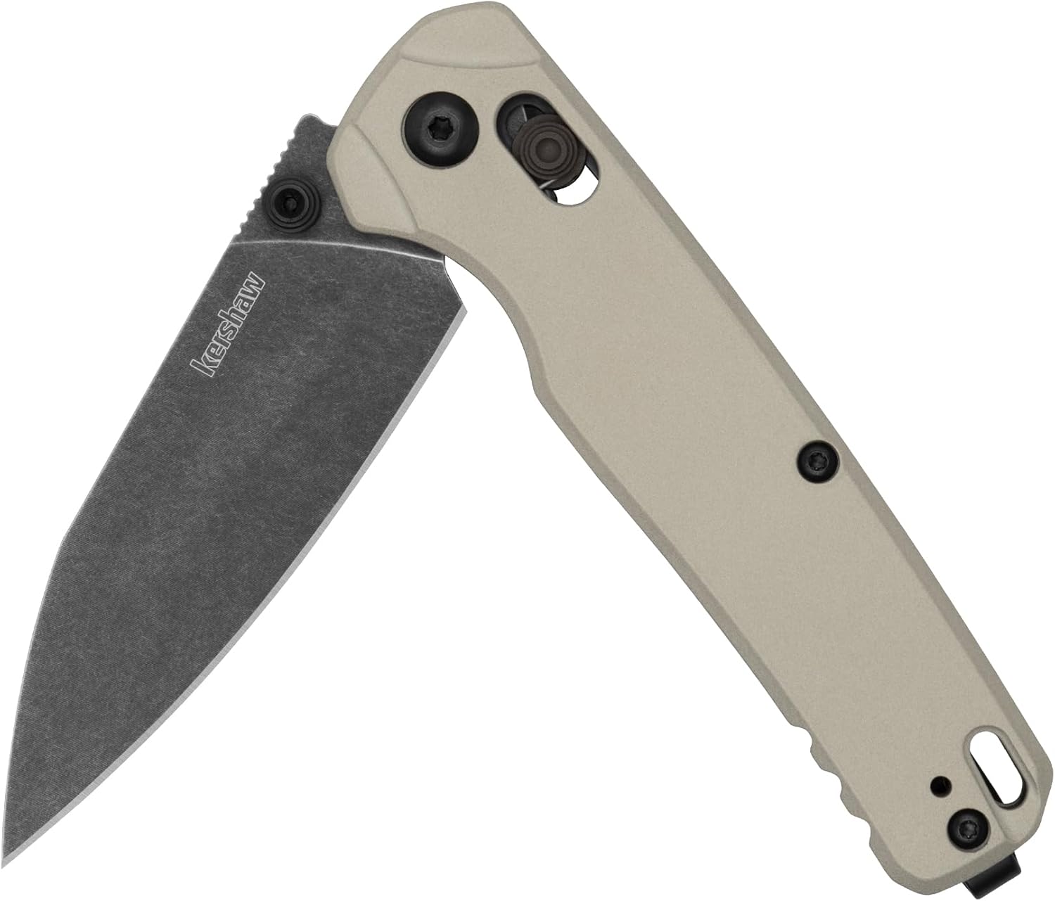 Kershaw Bel Air Pocket Knife, Made in The USA, 3.1 inch CPM MagnaCut Steel Blade, EDC Design, Duralock Locking Mechanism, Manual Folder, Pocketclip