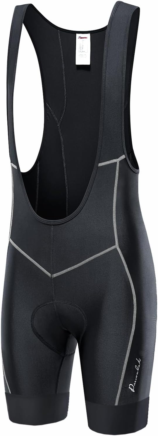 Przewalski Men’s 3D Padded Cycling Bib Shorts Bicycle Biking Bib Tights