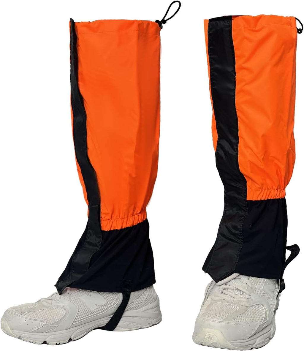 Gators for Hiking Boots,Adjustable Leg Gaiters for Women and Men Boots, Waterproof and Breathable Trail Gaiters for Hiking, Snow and Garden Weeding