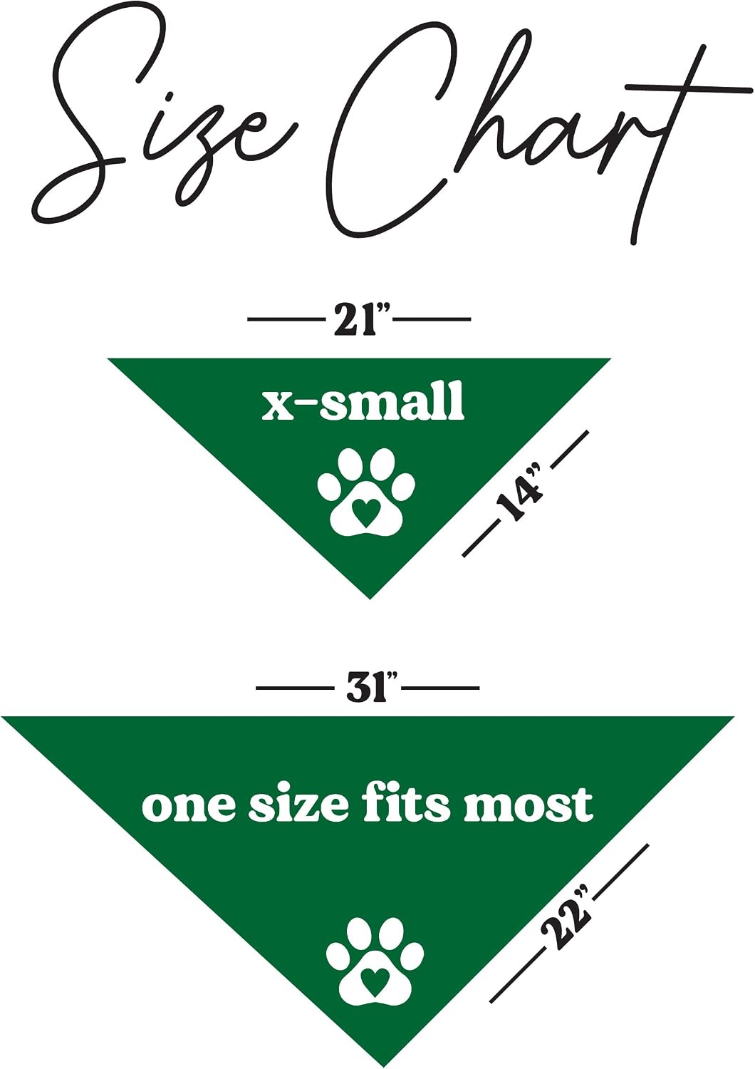 Service Dog Dog Bandana | 100% Cotton Adjustable Triangle |Service Dog | Working Animal | Assistance |Green, One Size (307)
