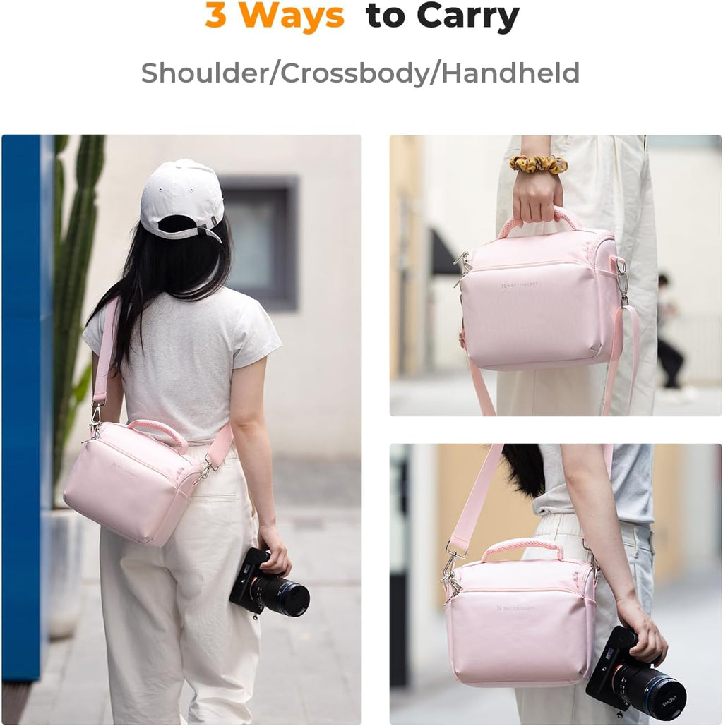 K&F CONCEPT Camera Sling Bag Small Crossbody Case